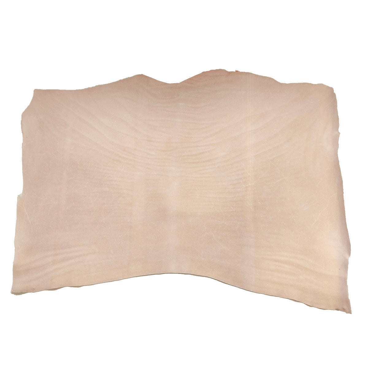 Croûte de cuir végétal naturel Radermecker PYKARA, peau de cuir tannée à l'aide de tannage végétal, texture brute et naturelle.