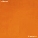 Échantillon de cuir végétal NIAGARA Radermecker en teinte cognac, texture lisse et naturelle, pour maroquinerie et accessoires.