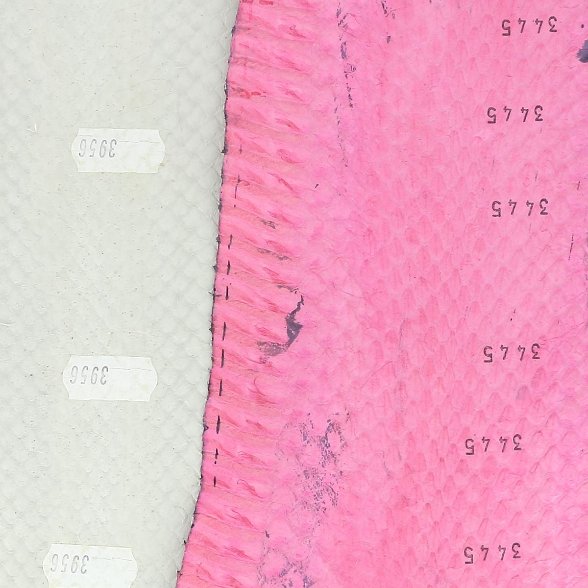Lot de 5 morceaux de cuir de serpent Élaphe multicolores, 20cm, pour couture ou artisanat, de la marque Autres.