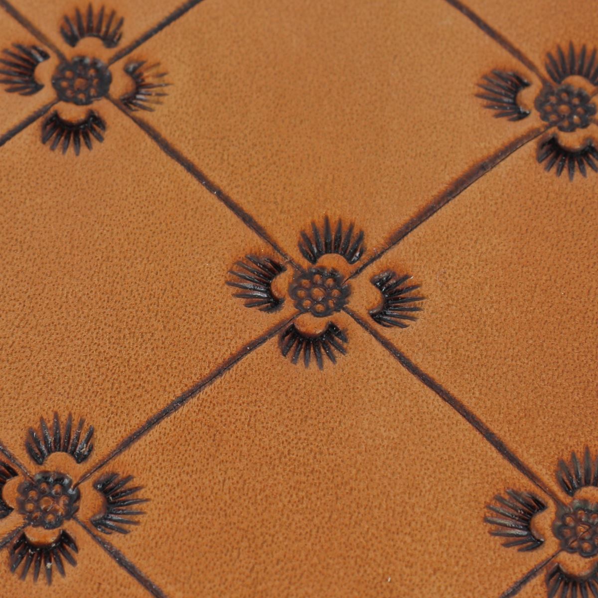 Formation repoussage du cuir par Deco Cuir, image montrant des outils et techniques pour perfectionner le cuir repoussé.