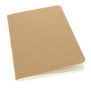 Carnet kraft A5 14x21cm avec 60 pages, idéal pour DIY et créations, de la marque Autres, visible avec couverture en papier kraft.
