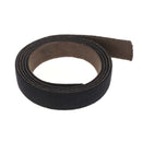 Sangle élastique pour équitation en noir et marron, longueur 1 m, matériau de mercerie pour équipement équestre.