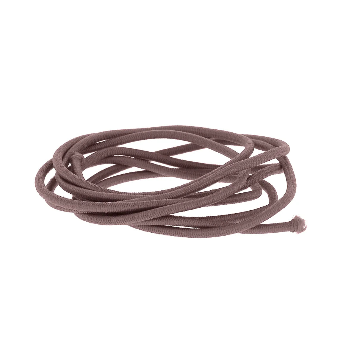 Cordon élastique diamètre 1,9mm, marron taupe pour couverture de livre, protège carnet, étui et loisirs créatifs