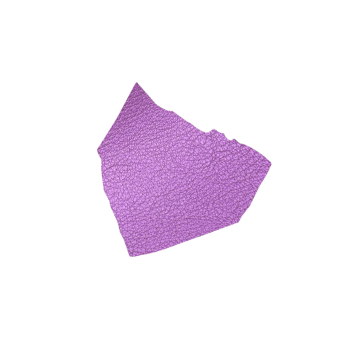 échantillon test cuir de vachette métallisé - VIOLET W84