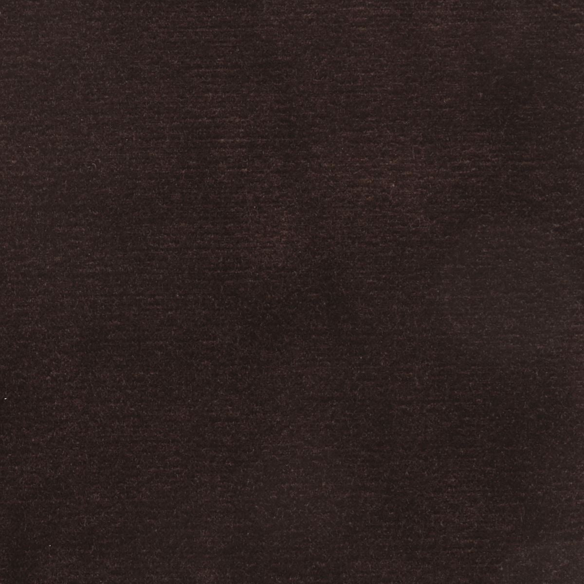Coupon de tissu velours doublure marron chocolat, 0,50x1,40m, tissu doux et élégant pour couture ou décoration.