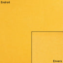 Coupon de microfibre Alcantara pour doublure en tissu de couleur mangue, 0,50x1,45m, marque Autres.