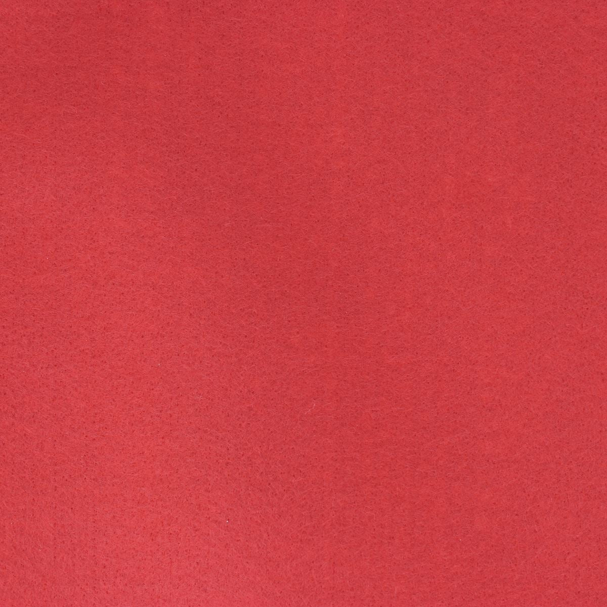 Coupon de tissu feutrine rouge Autres, épaisseur 1mm, dimensions 0,50x1,75m, tissu doux et coloré pour loisirs créatifs.