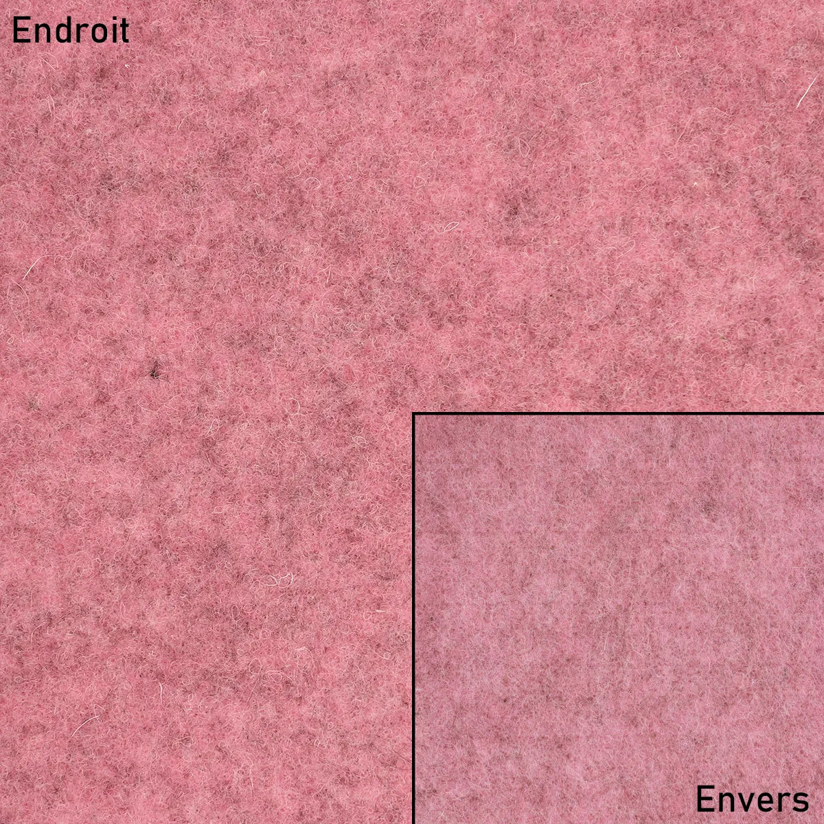 Feutrine rose idéale pour de la doublure. Coupon de tissu doublure souple et maniable