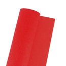 Tissu feutrine rouge vif, tissu idéal pour la doublure. Coupon de tissu doublure de 3,8 mm d'épaisseur, 0,50 x 1,55 m
