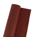 Tissu feutrine marron rouille pour doublure. Tissu doublure 2 mm d'épaisseur 0,50 x 1,50 m