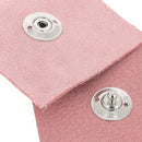 Fermeture autobloquante Loxx rose rouge en nickel, accessoire pour fixation sécurisée et durable.