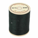 Bobine de 750m de fil cordonnet 100 % polyester "AU CHINOIS" vert foncé, idéal pour mercerie et couture.