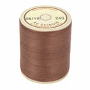 Bobine de 750m de fil cordonnet en polyester "AU CHINOIS", 0,63mm, pour couture et travaux de mercerie.