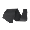 Peau de cuir de saumon noir mat, cuir très souple idéal pour la confection d'horlogerie, ornement, bijoux, maroquinerie...