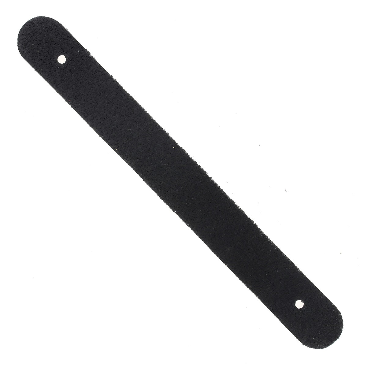 Lanière en cuir végétal de 22x2,4cm avec deux trous, épaisseur 3,4mm, pour poignée en cuir, fabriquée par Autres.