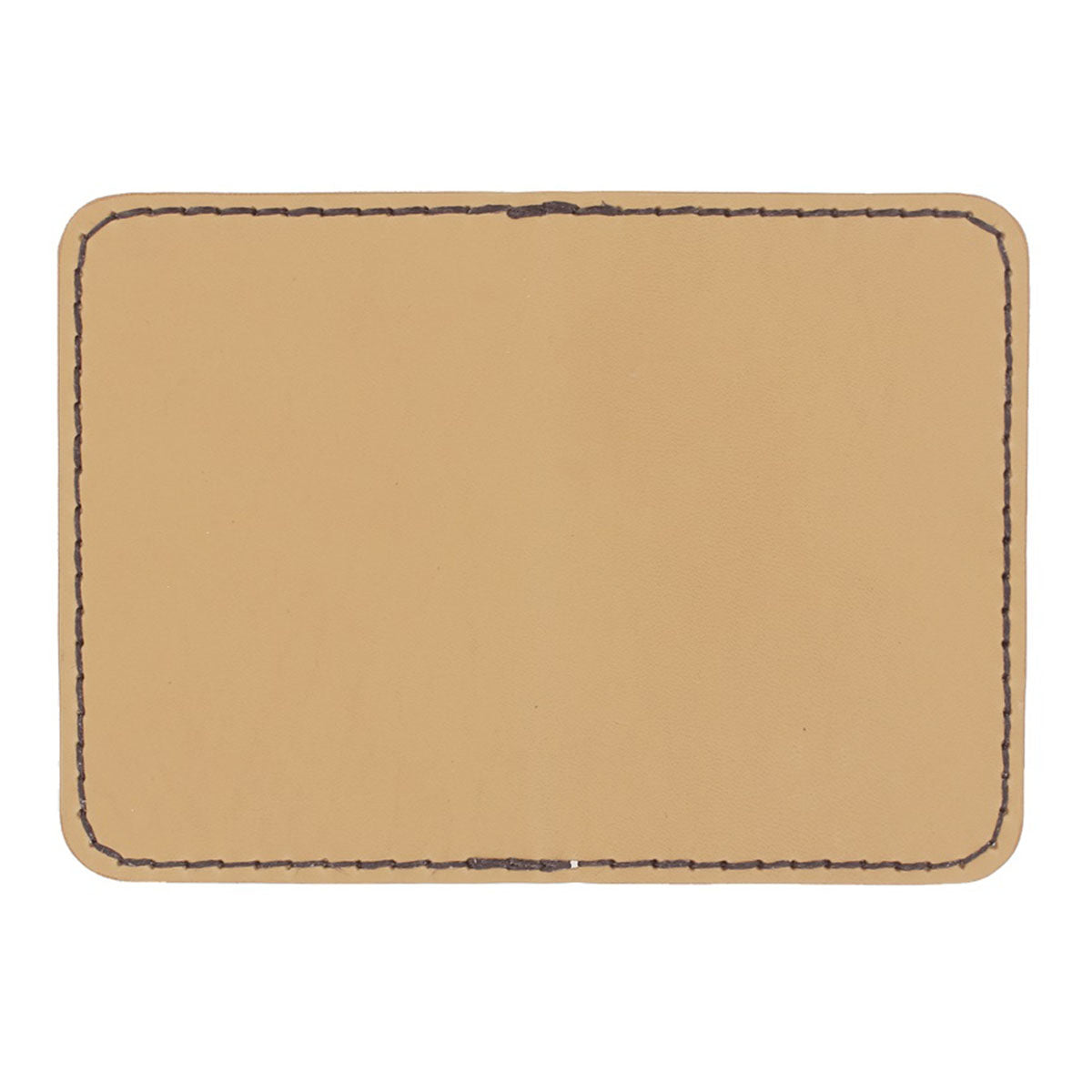 Kit DIY KitenCuir porte-cartes double Inca en cuir noir, avec fil noir, pour créations artisanales de porte-cartes.