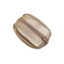 Découpes de cuir pour kit porte-monnaie Grain de café de Deco Cuir avec détails de texture en grain de café.