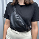 Kit DIY pour sac banane en cuir de marque Deco Cuir, montrant les matériaux et composants pour créer votre propre sac.