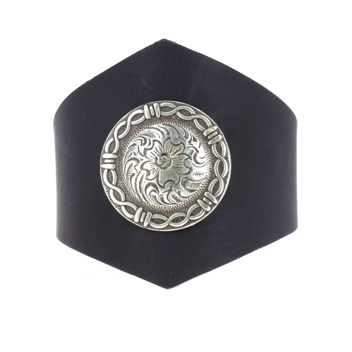 Découpe pour bracelet en cuir naturel de forme losange, pour personnalisation, par Deco Cuir, taille adulte, en cuir souple.
