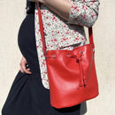 sac seau en cuir tutoriel
