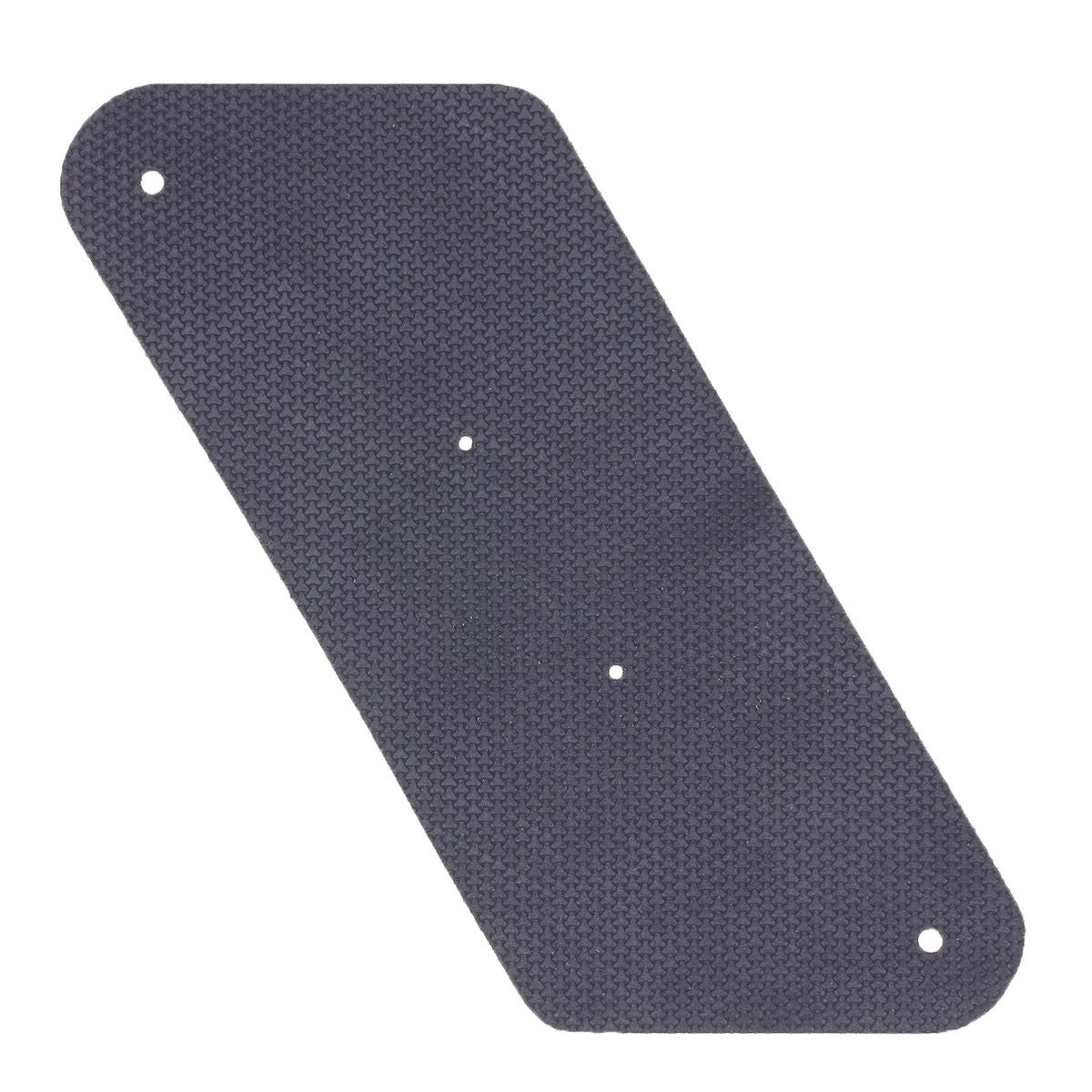 Découpe de cuir pour grand porte-monnaie triangle en croûte de cuir velours effet tressé, couleur bleu marine, marque Deco Cuir