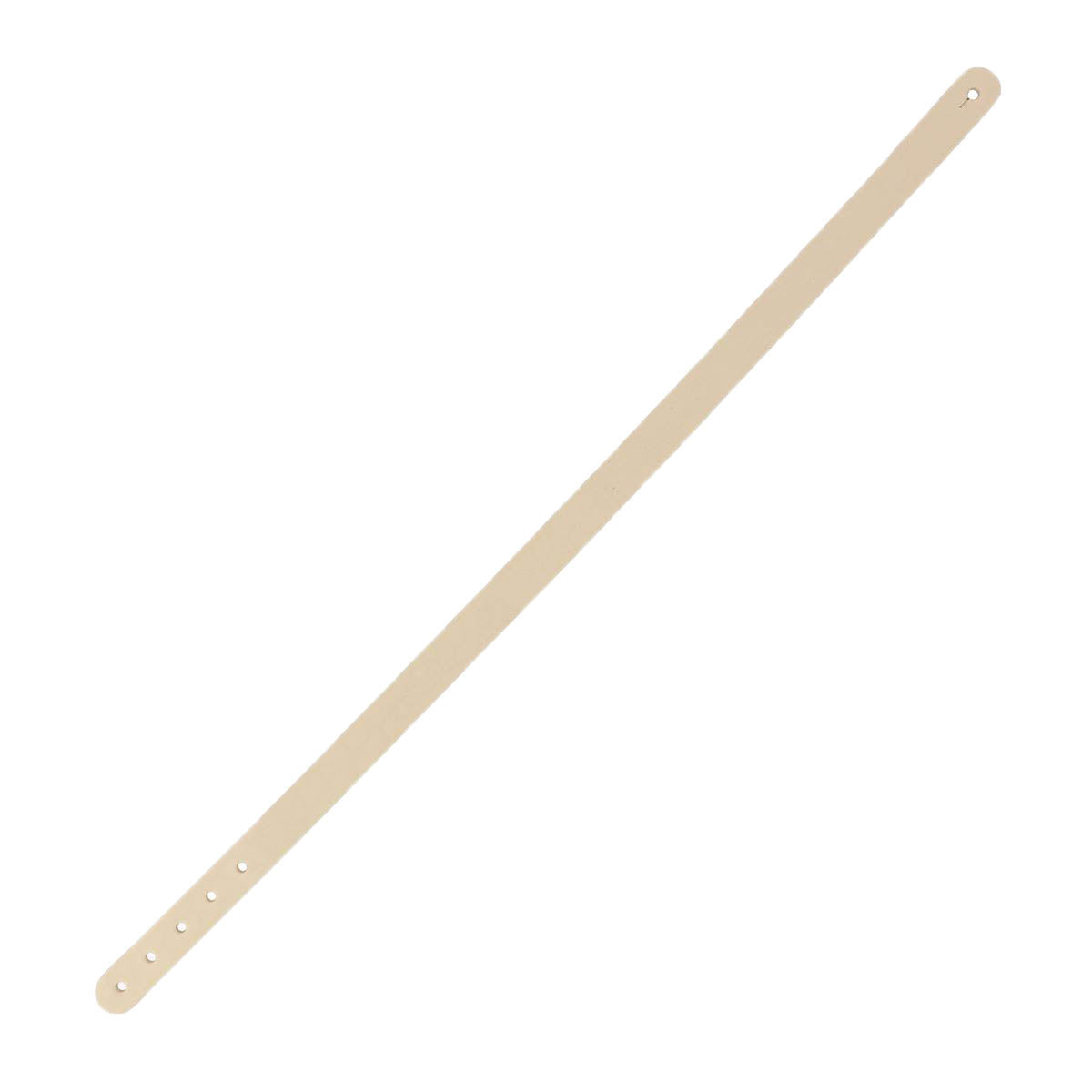 Découpe de cuir double pour bracelet en cuir naturel, adaptée à la personnalisation, taille adulte 44 x 1,5 cm, marque Deco Cuir.