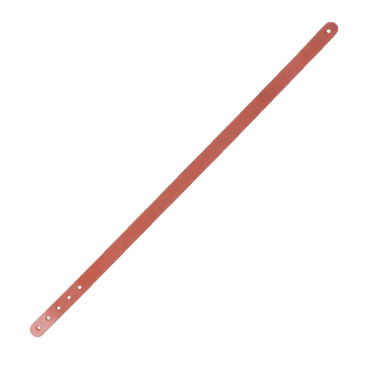 Découpe de cuir double pour bracelet en cuir sauvage, taille adulte 44x1,5 cm, fabriquée par Deco Cuir.
