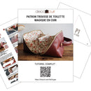 Patron trousse de toilette magique en cuir