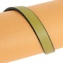 Lacet en cuir plat noir de 10 mm de large, tranché, 10 cm de longueur, pour chaussures ou bottes, par Autres.