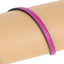 Lacet en cuir plat de 5mm, tranches noires, longueur de 10 cm, pour chaussures, fabriqué par Autres.