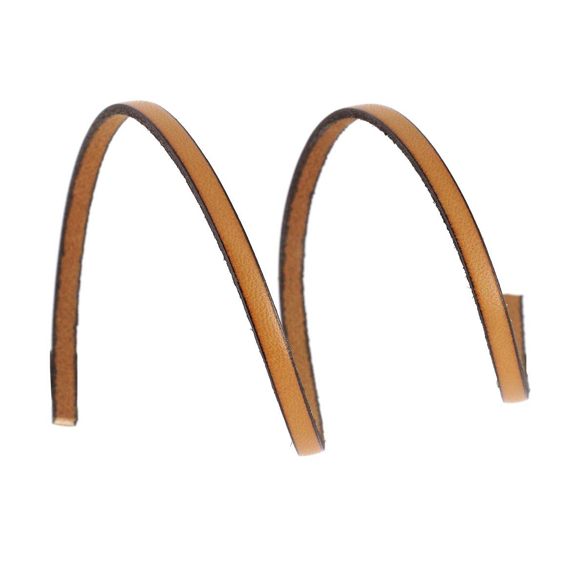 Lacet en cuir plat noir de 5 mm tranché, 10 cm, pour chaussures, avec finition lisse et moderne.