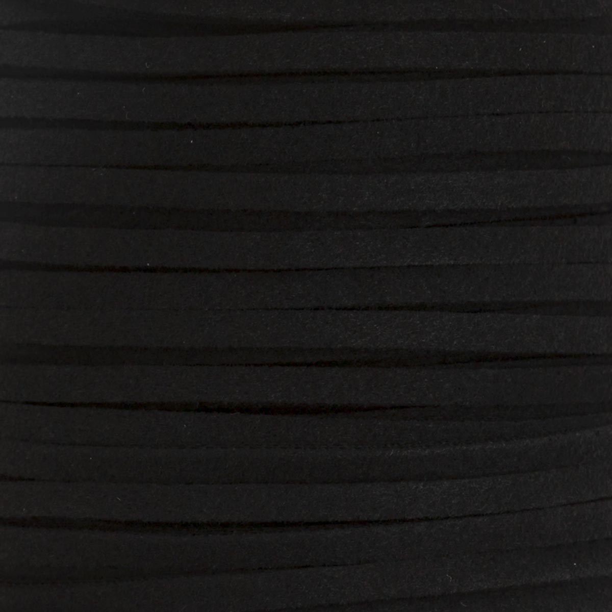 Lacet synthétique en microfibre plat de 3 mm, bobine de 22 mètres, pour chaussures ou accessoires, fabriqué par Autres.