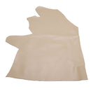Peau de cuir de vachette SATINATO beige M33, texture lisse et élégante pour projets de maroquinerie ou décoration.