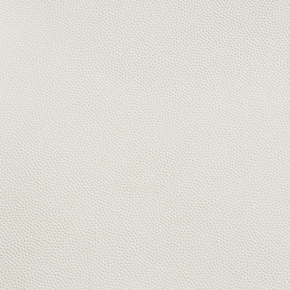 Peau de cuir de veau petit grain caviar blanc cassé, texture élégante, pour créations de mode ou maroquinerie.
