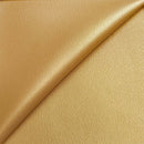 Peau de cuir de chèvre grainé or Autres, texture fine, luxe et souple, vue rapprochée sur la surface du cuir.