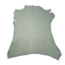 Peau de cuir de chèvre grainé gris souris, texture fine, pour confection ou décoration, par la marque Autres.