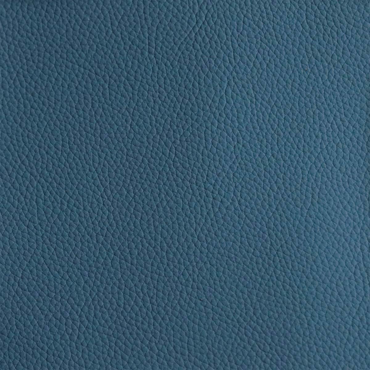 Peau de cuir de vachette PLAYA bleu minéral R21, texture lisse et élégante, idéale pour maroquinerie ou ameublement.