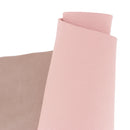 Peau de cuir de taurillon Groggrain rose clair, finition élégante, texture lisse et souple, pour créations et maroquinerie.