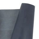 Peau de cuir de vachette bleu marine effet nuagé, cuir lisse pour projet de maroquinerie ou décoration.