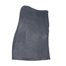 Peau de cuir de vachette bleu marine effet nuage, cuir lisse pour projets de maroquinerie ou décoration intérieure.