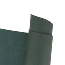 Peau de cuir de chèvre grainé vert foncé. Idéal pour la création de maroquinerie (sac, pochette...), accessoire...