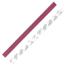 Morceau de cuir de requin autocollant Framboise pour manchette, Deco Cuir, vue détaillée du matériau coloré et texturé