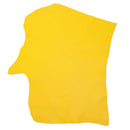 Peau de cuir de vachette lisse jaune primaire, produit Autres, vue entière de la peau de cuir bovin.