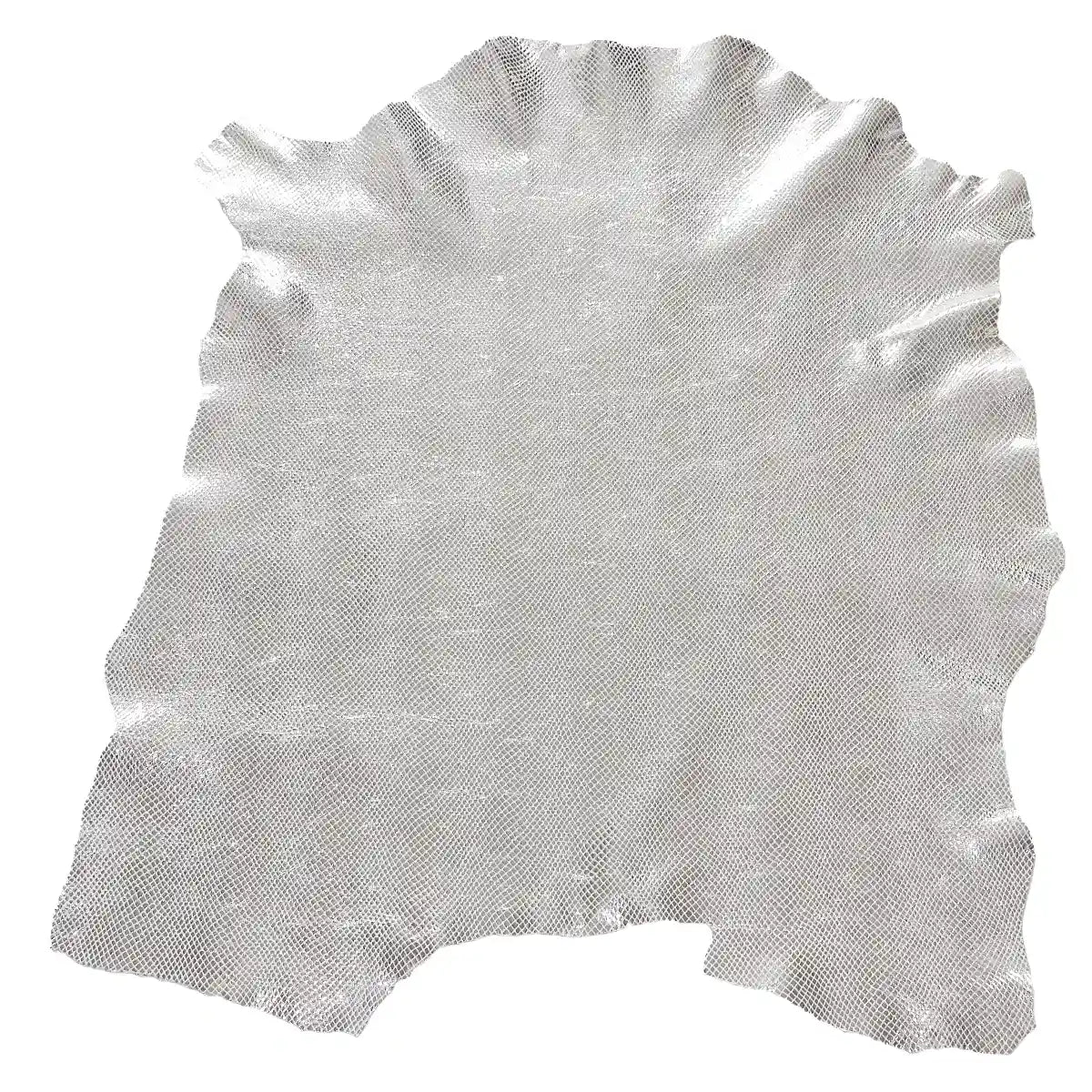 Cuir miroir reptile pour créations contemporaines