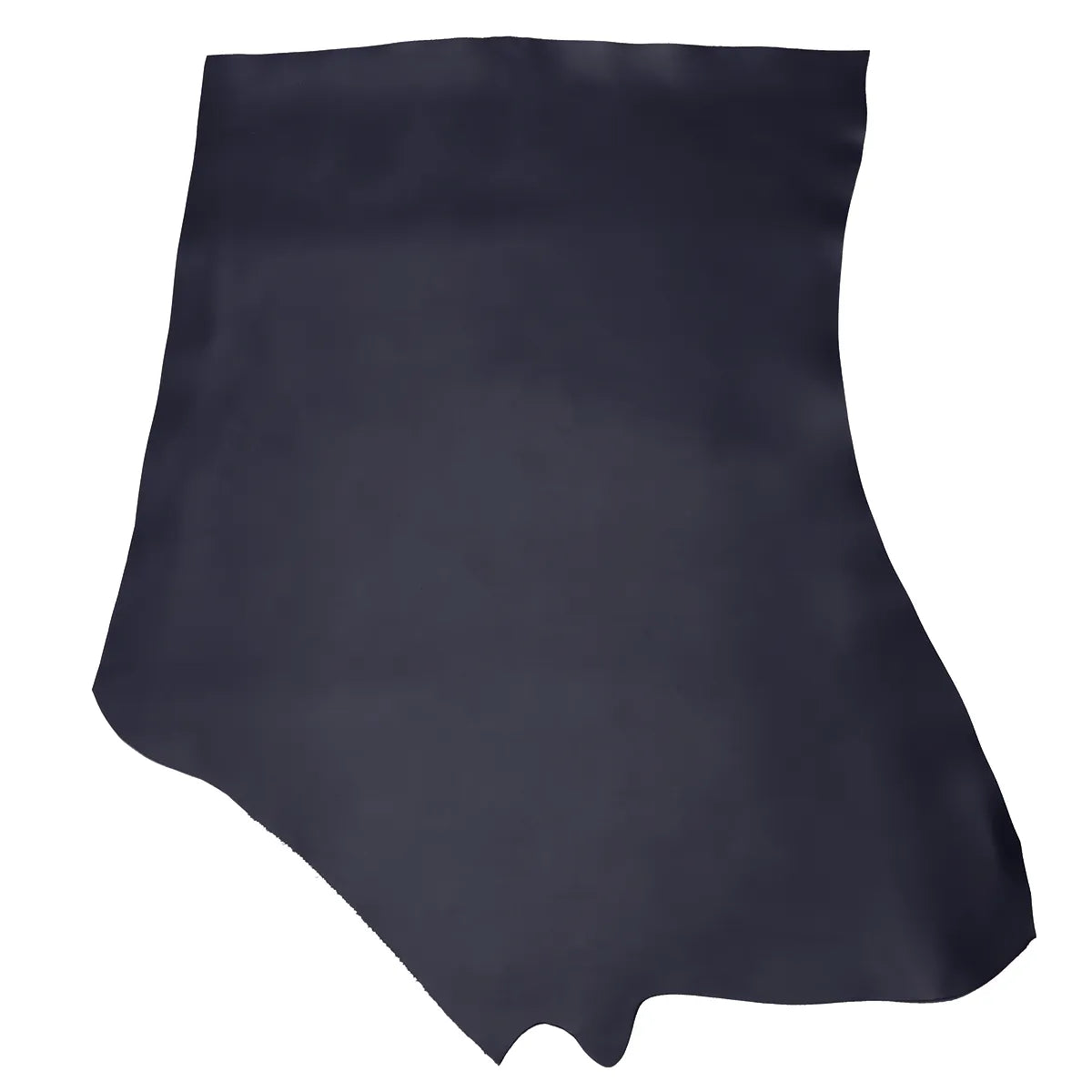 Peau de cuir de vachette VENUS bleu marine, cuir lisse de haute qualité, pour projets de maroquinerie ou couture.