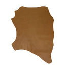 Peau de cuir de vachette marron T83, toucher bougie, texture douce et naturelle, finition de haute qualité, pour projets de maroquinerie