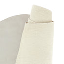Cuir à poils doux et souple couleur blanc crème idéal pour la confection de chaussure, accessoire, décoration...