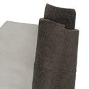 Cuir de veau à poils couleur marron gris bringé. Cuir pony hair idéal pour la conception de chaussure, accessoire et décoration