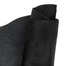 Cuir pony hair noir. Peau de cuir à poils noire idéale pour la fabrication de chaussure, rabat de sac, pochette, décoration...