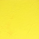 Pièce de cuir jaune effet enduit taloché. Morceau de cuir original pour des créations à effet visuel immédiat.